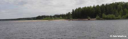 Sandnäset Luleälv Norrbotten